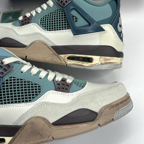 کفش نایک ایر جردن فور رترو اسنورلکس کاستوم ( مسترکوالتی ) Jordan 4 Retro Snorlax Custom