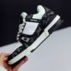 IMG_5136 کتونی لویی ویتون ترینر مشکی سفید Louis Vuitton Trainer Black White