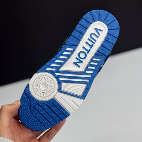 IMG_5141-768x768-1 لویی ویتون ترینر سفید آبی Louis Vuitton Trainer White Blue