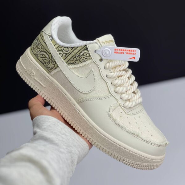 IMG_5639 نایک ایر فورس وان بیگ بنگ کرم Nike Air Force 1 Big Bang Cream