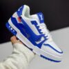 کفش لویی ویتون نایک سفید آبی Louis Vuitton x Nike White Blue