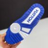 کفش لویی ویتون نایک سفید آبی Louis Vuitton x Nike White Blue