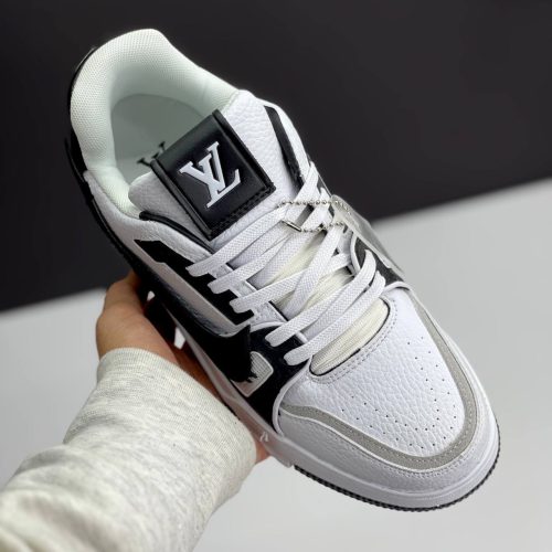 کفش لویی ویتون نایک مشکی سفید Louis Vuitton x Nike Black White