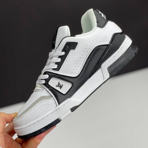 کفش لویی ویتون نایک مشکی سفید Louis Vuitton x Nike Black White