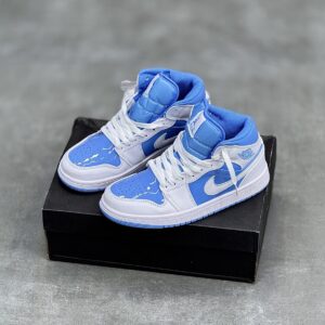 کفش نایک ایر جردن وان ساقدار لجند آبی Nike Air Jordan 1 High Legend Blue