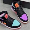 IMG_7664-scaled-1 کفش نایک ایر جردن وان ساقدار لنگه به لنگه Nike Air Jordan 1 High Mismatch