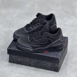 کفش نایک جردن۳ تراویس اسکات بلک کت Nike Air Jordan 3 Travis Scott Black Cat