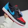 IMG_7810 کفش نایک ایر جردن وان لو یو ان سی تو شیکاگو Nike Air Jordan 1 Low UNC to Chicago