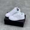 کفش نایک ایر جردن وان لو تمام سفید Nike Air Jordan 1 Low Triple White