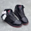 IMG_7925-scaled-1 کفش نایک ایر جردن وان ساقدار ورنی بلکند Nike Air Jordan 1 High Patent Blackend