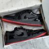 IMG_7945-scaled-1 کفش نایک ایر جردن وان لو مشکی ورنی بلکند Nike Air Jordan 1 Low Black Patent
