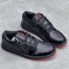 IMG_7947-scaled-1 کفش نایک ایر جردن وان لو مشکی ورنی بلکند Nike Air Jordan 1 Low Black Patent