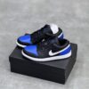 IMG_8132-scaled-1-1 کفش نایک ایر جردن وان لو مشکی آبی Nike Air Jordan 1 Low Black Blue