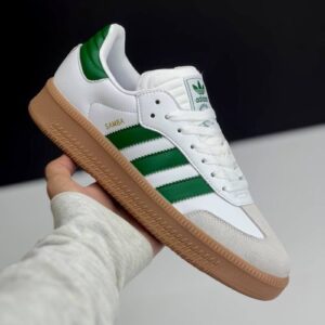 کفش آدیداس سامبا XL LG سفید سبز Adidas Samba XL LG White Green Adidas Samba XL LG White Green