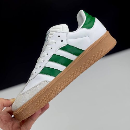کفش آدیداس سامبا XL LG سفید سبز Adidas Samba XL LG White Green Adidas Samba XL LG White Green