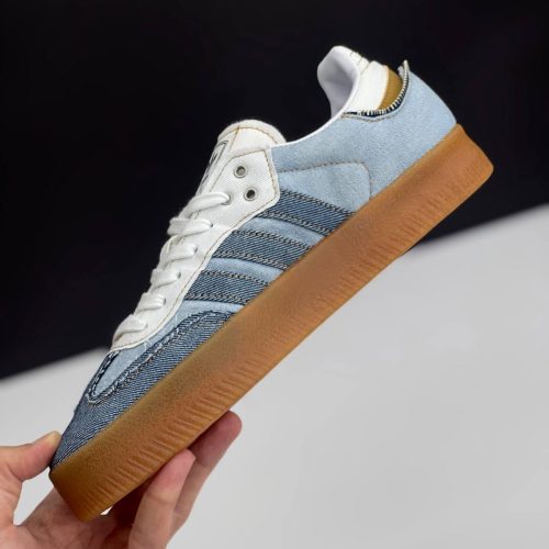 کفش آدیداس سامبا XL LG آبی Adidas Samba XL LG Blue