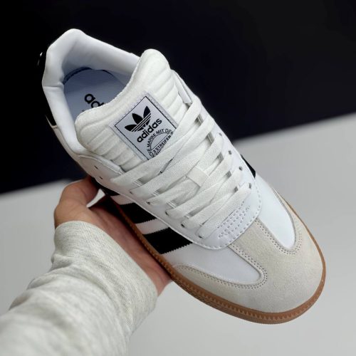 کفش آدیداس سامبا XL LG سفید مشکی Adidas Samba XL LG White Black