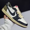 IMG_8165 کفش نایک ایر جردن ۱ لو دارک موکا Nike Air Jordan 1 Low Dark Mocha