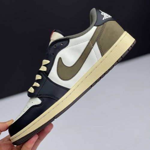 IMG_8167-500x500-1 کفش نایک ایر جردن ۱ لو دارک موکا Nike Air Jordan 1 Low Dark Mocha