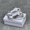 IMG_8220-scaled-1 کفش نایک ایر جردن وان لو نقره ای براق Nike Air Jordan 1 Low Metallic Silver