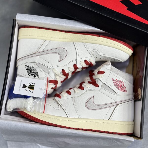 کفش نایک ایر جردن وان ساقدار دوبندی Nike Air Jordan 1 High Double Lace