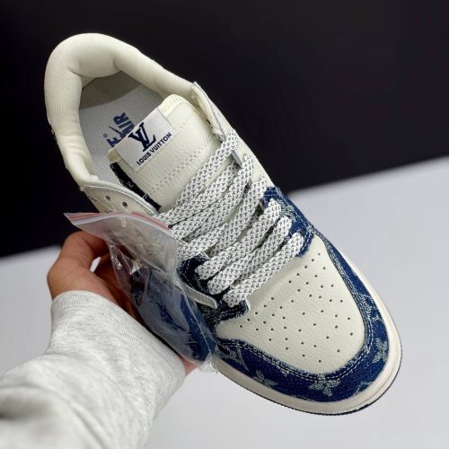 کفش نایک ایر جردن وان لو تراویس اسکات لویی ویتون Nike Air Jordan 1 Low Travis Scott Louis Vuitton