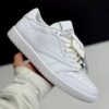 کفش نایک ایر جردن وان لو تراویس اسکات وایت پارتی Nike Air Jordan 1 Low Travis Scott White Party