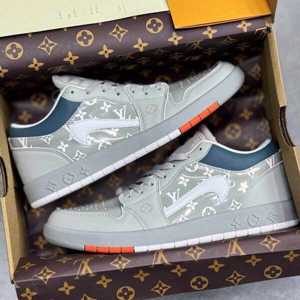IMG_8901-scaled-1 کفش نایک جردن وان لو لویی ویتون Nike Air Jordan 1 Low Louis Vuitton
