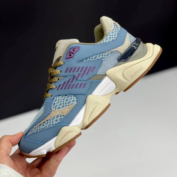 IMG_8903 کتونی نیوبالانس ۹۰۶۰ آبی بودگا New Balance 9060 Bodega Blue