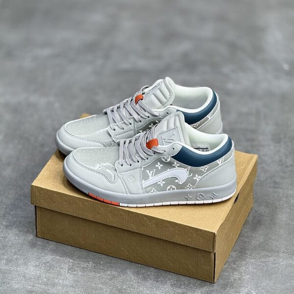 IMG_8905-scaled-2 کفش نایک جردن وان لو لویی ویتون Nike Air Jordan 1 Low Louis Vuitton