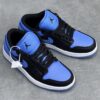 کفش نایک ایر جردن وان لو آبی مشکی Nike Air Jordan 1 Low Blue Black