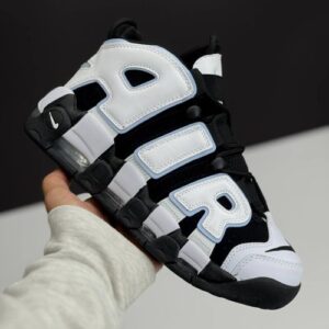 کفش نایک ایر مور آپتمپو مشکی سفید Nike Air More Uptempo Black White
