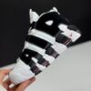 کفش نایک ایر مور آپتمپو سفید مشکی قرمز Nike Air More Uptempo White Black Red