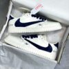 کفش نایک ایر جردن وان لو تراویس اسکات گوچی سفید سرمه ای Nike Air Jordan 1 Low Travis Scott Gucci White Navy