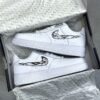 کفش نایک ایر فورس وان مولتن متال سفید استخوانی Nike Air Force 1 Molten Metal White Bone