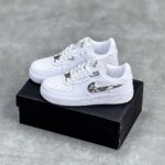 کفش نایک ایر فورس وان مولتن متال سفید استخوانی Nike Air Force 1 Molten Metal White Bone