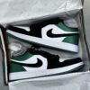 کفش نایک ایر جردن وان لو سبز مشکی Nike Air Jordan 1 Low Green Black