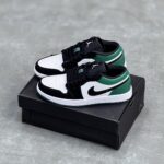 کفش نایک ایر جردن وان لو سبز مشکی Nike Air Jordan 1 Low Green Black