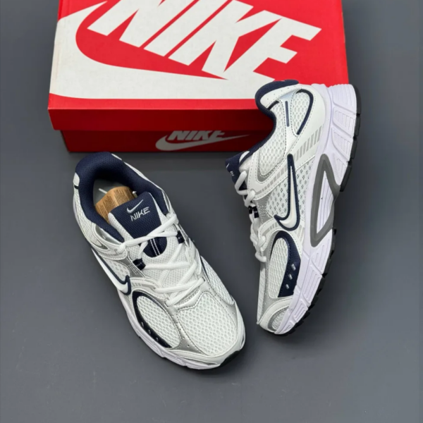 کفش نایک وی فایو کی ران سفید سرمه ای Nike V5K Run White Navy