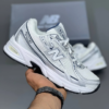 atnchya7 کفش نیوبالانس 740v2 سفید نقره ای New Balance 740v2 White Silver