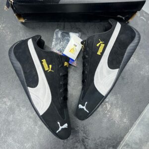 b3aba39d-406a-437f-a508-a08cca148ead کفش پوما اسپید کت مشکی سفید Puma Speedcat Black White