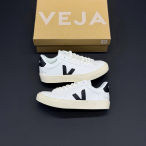 کفش وجا کامپو سفید مشکی Veja Campo White Black