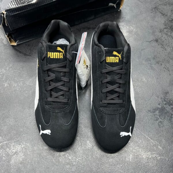 کفش پوما اسپید کت مشکی سفید Puma Speedcat Black White