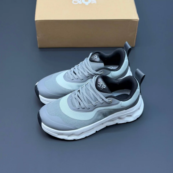 کفش آن رانینگ QC Loewe Cloudtilt طوسی سفید On Running QC Loewe Cloudtilt Grey White