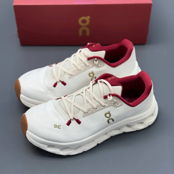 کفش آن رانینگ QC Loewe Cloudtilt سفید قرمز On Running QC Loewe Cloudtilt White Red