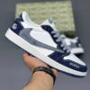 کفش نایک تراویس اسکات گوچی سفید سرمه‌ای Nike Travis Scott Gucci White Navy