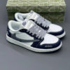 کفش نایک تراویس اسکات گوچی سفید سرمه‌ای Nike Travis Scott Gucci White Navy
