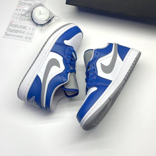 کفش نایک ایر جردن وان لو ترو بلو Nike Air Jordan 1 Low True Blue