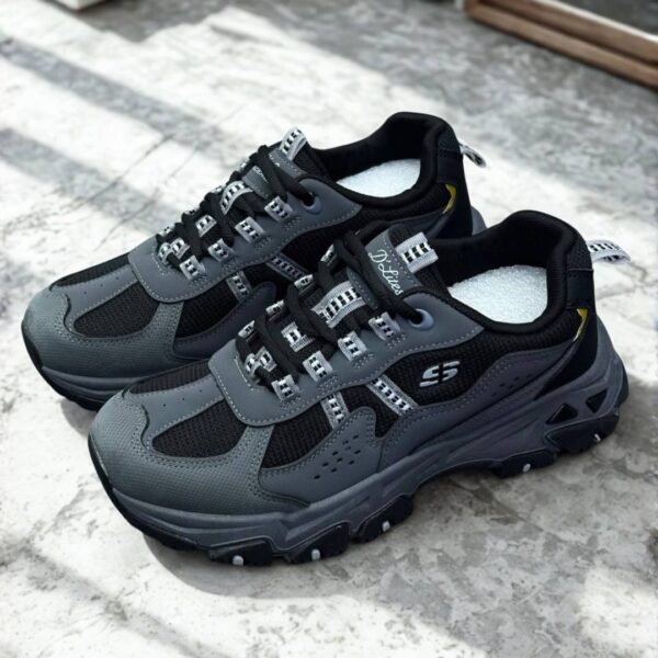 photo_10_2026-07-29_01-05-15 کتونی اسکیچرز لژدار مشکی دارک گری Skechers Platform Black Dark Gray Sneakers