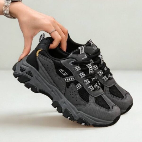 photo_11_2026-07-29_01-05-15 کتونی اسکیچرز لژدار مشکی دارک گری Skechers Platform Black Dark Gray Sneakers